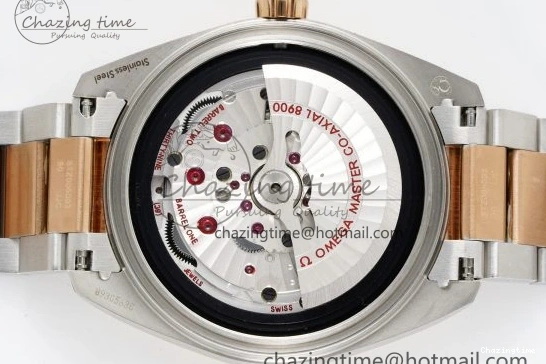 0104 Aqua Terra 150M SS RG JQK 1:1 Best Edition White Dial on SS RG Bracelet A OnTrend 7828